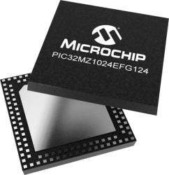 PIC32MZ1024EFG124T-I/TL by Microchip Technology