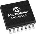 MCP6544-E/ST by Microchip Technology