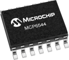 MCP6544-E/SL by Microchip Technology