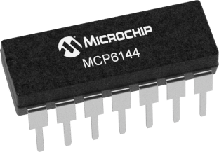 MCP6144-E/P by Microchip Technology