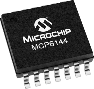 MCP6144T-E/ST by Microchip Technology