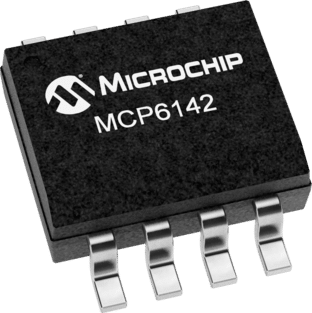 MCP6142T-E/SN by Microchip Technology